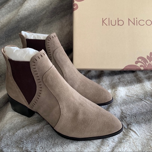 Klub Nico Shoes - Klub Nico Zafira Taupe Booties